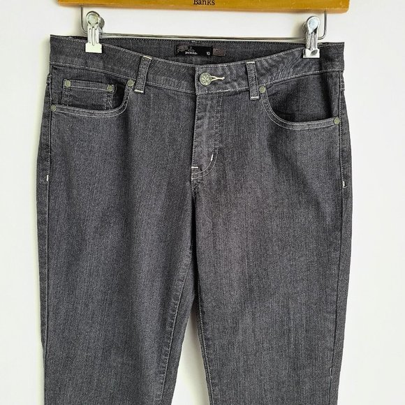 Prana Straight Jeans Womens 10 Stretchy Stretchy - Picture 2 of 5